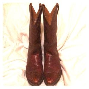 Vintage Lizard Boots